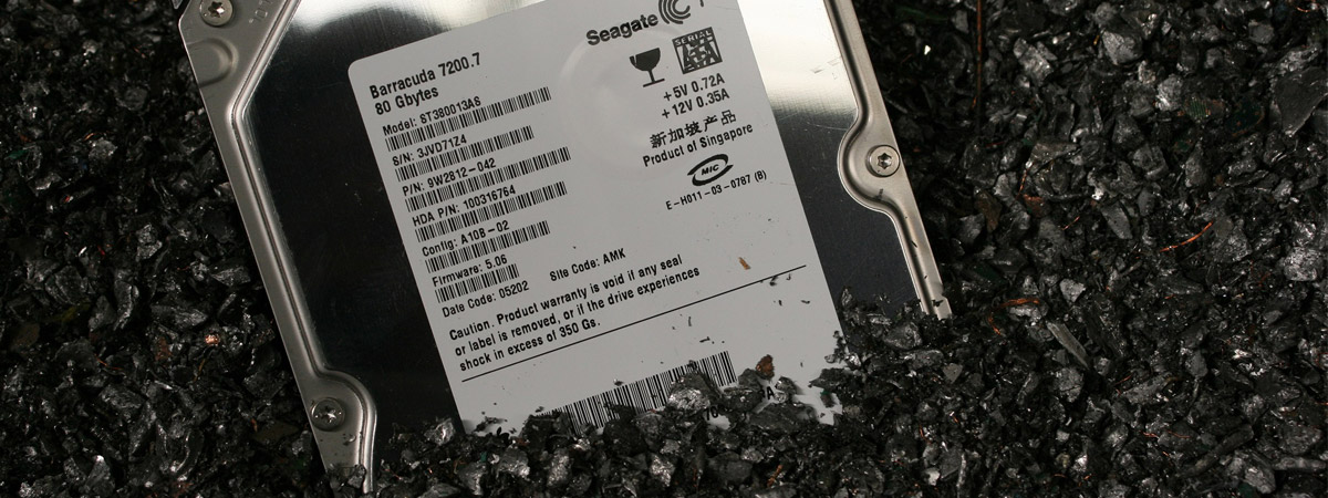 Secure data destruction services – Greenix SG